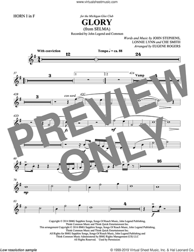 Glory (from Selma) (arr. Eugene Rogers) (COMPLETE)