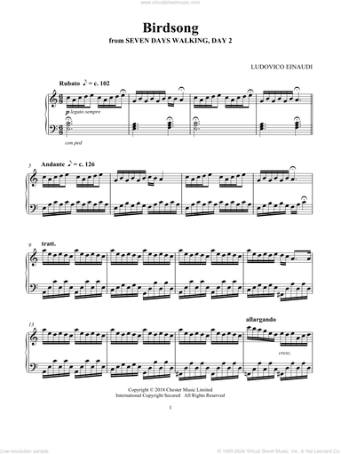 Birdsong (from Seven Days Walking: Day 2)