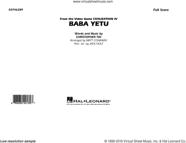 Baba Yetu (from Civilization IV) (arr. Matt Conaway)