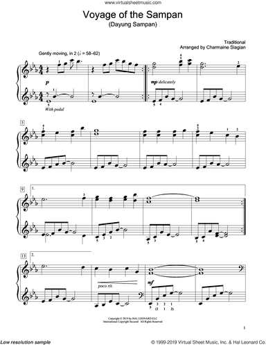 Voyage Of The Sampan (Dayung Sampan) (arr. Charmaine Siagian)