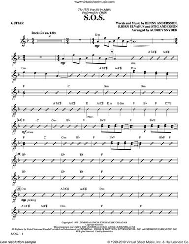 S.O.S. (arr. Audrey Snyder) (complete set of parts)