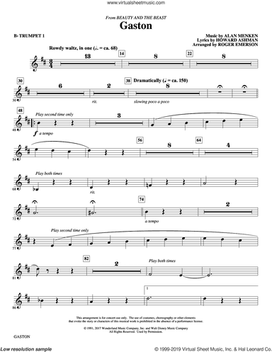 Gaston (from Beauty and The Beast) (arr. Roger Emerson)