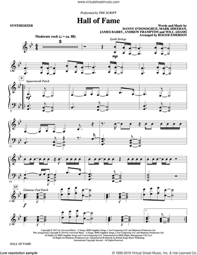 Hall of Fame (feat. Will.I.Am) (arr. Roger Emerson)