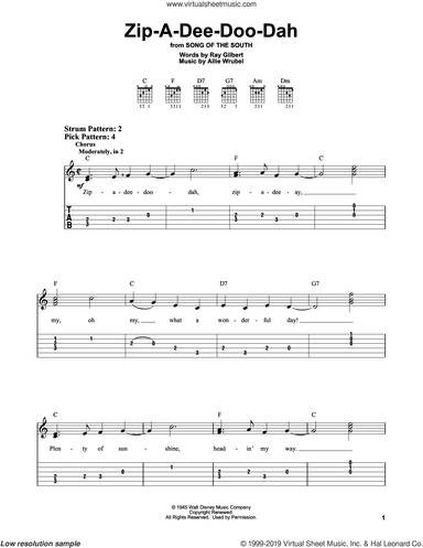 Zip-A-Dee-Doo-Dah (from Song Of The South)
