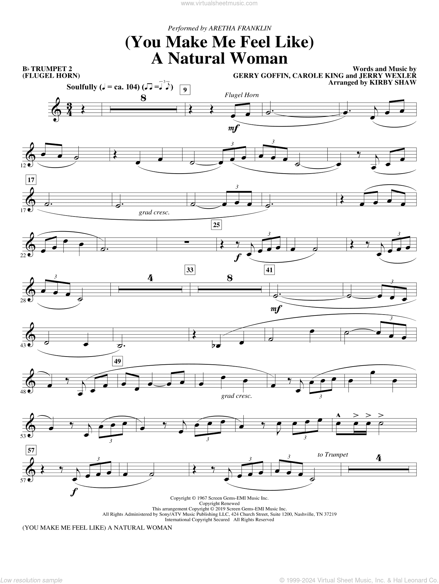 (You Make Me Feel Like) A Natural Woman (arr. Kirby Shaw)