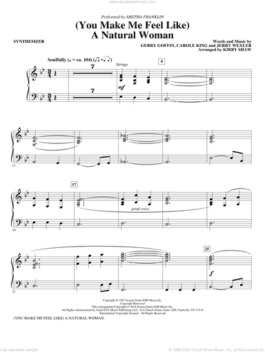 (You Make Me Feel Like) A Natural Woman (arr. Kirby Shaw)