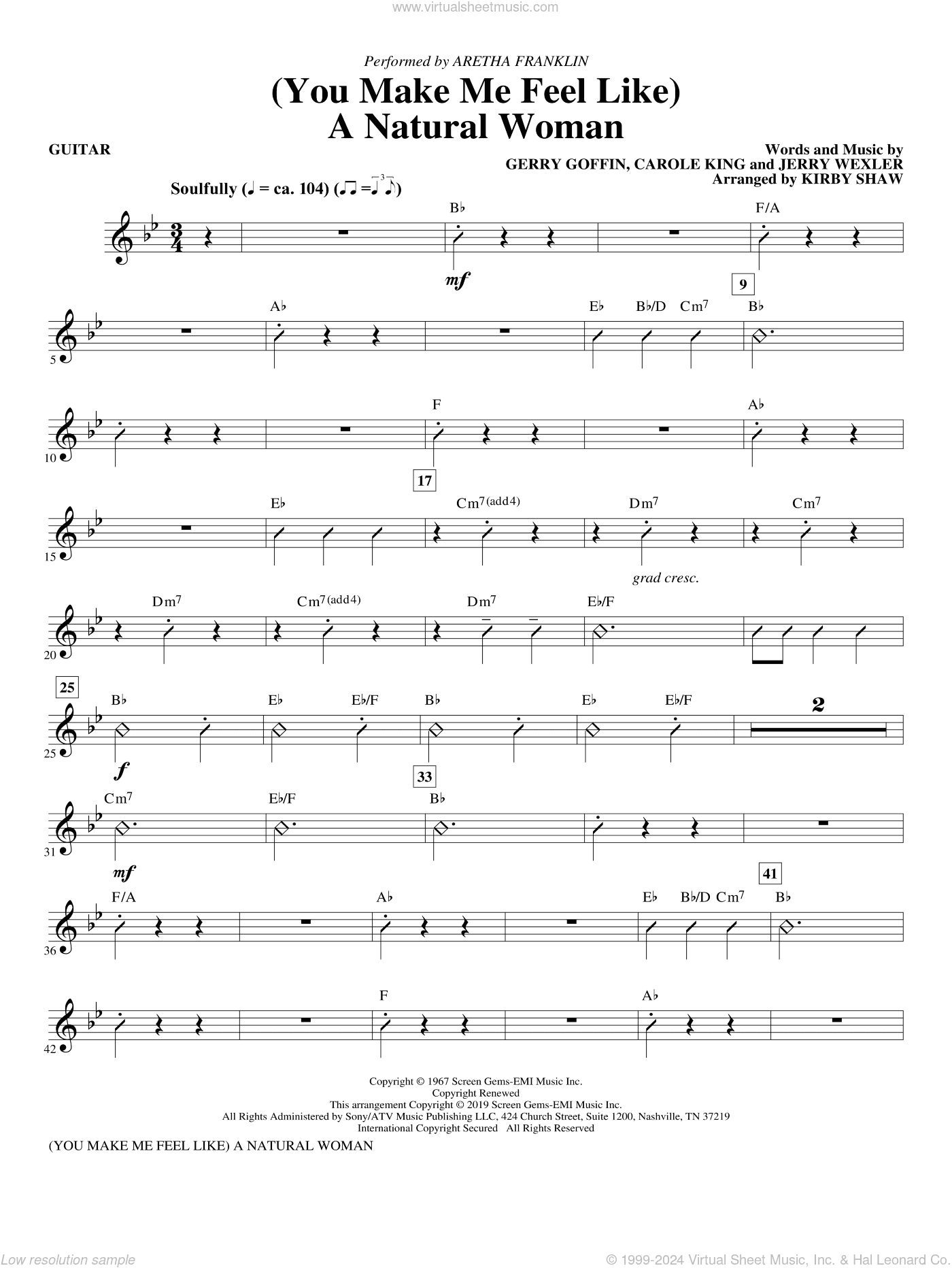 (You Make Me Feel Like) A Natural Woman (arr. Kirby Shaw)