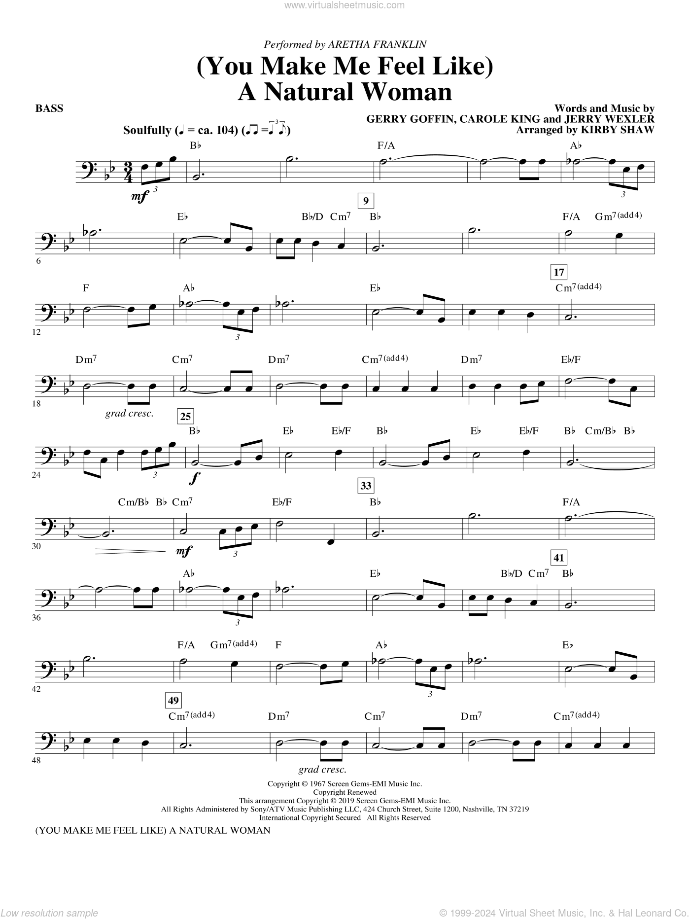 (You Make Me Feel Like) A Natural Woman (arr. Kirby Shaw)