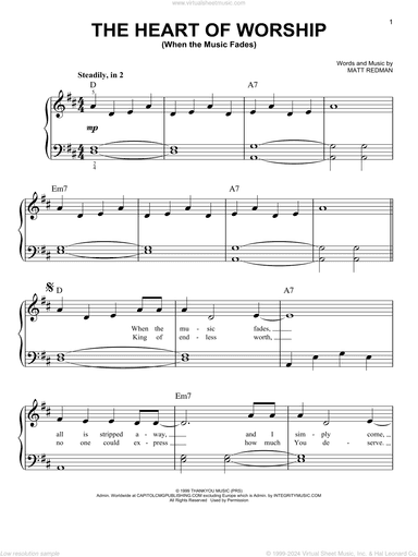 The Heart Of Worship (When The Music Fades)