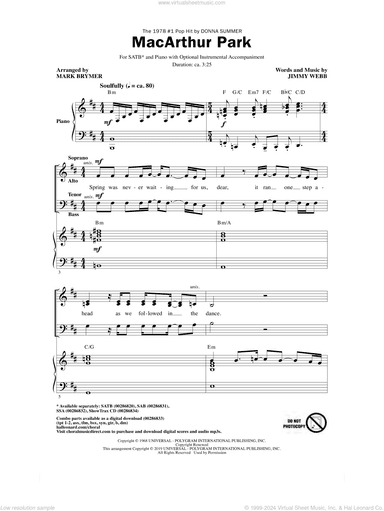MacArthur Park (arr. Mark Brymer)