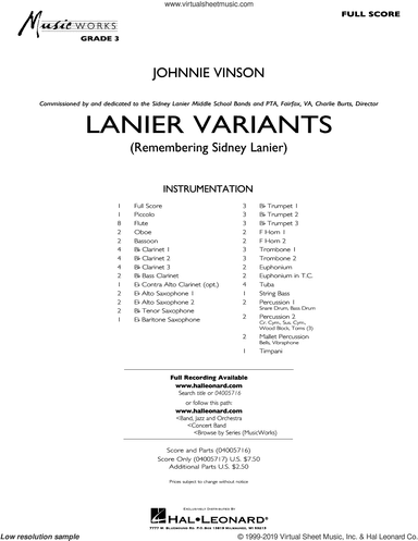 Lanier Variants (COMPLETE)