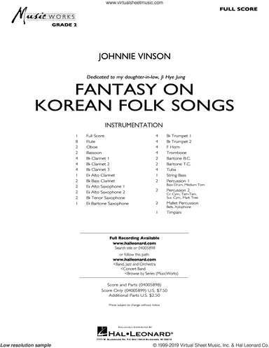 Fantasy on Korean Folk Songs (COMPLETE)