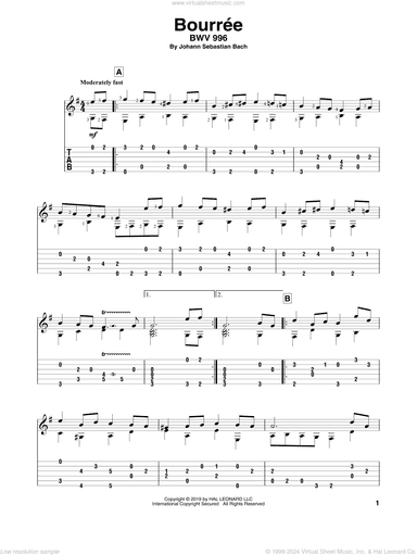 Bouree (arr. Bill LaFleur)