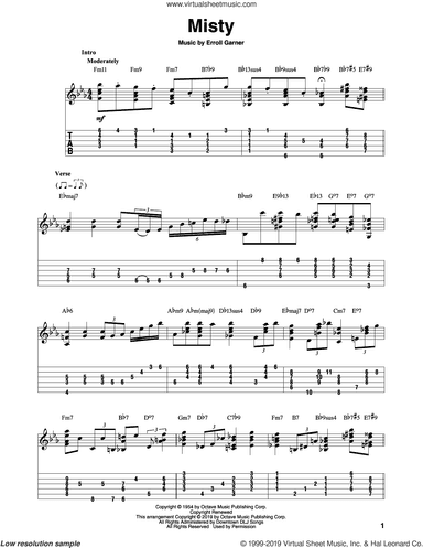 Misty (arr. Bill LaFleur)