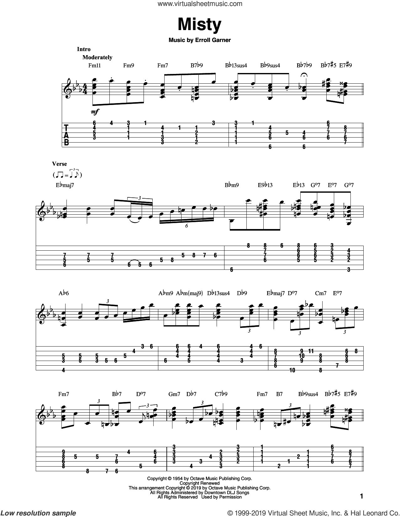 Misty (arr. Bill LaFleur)
