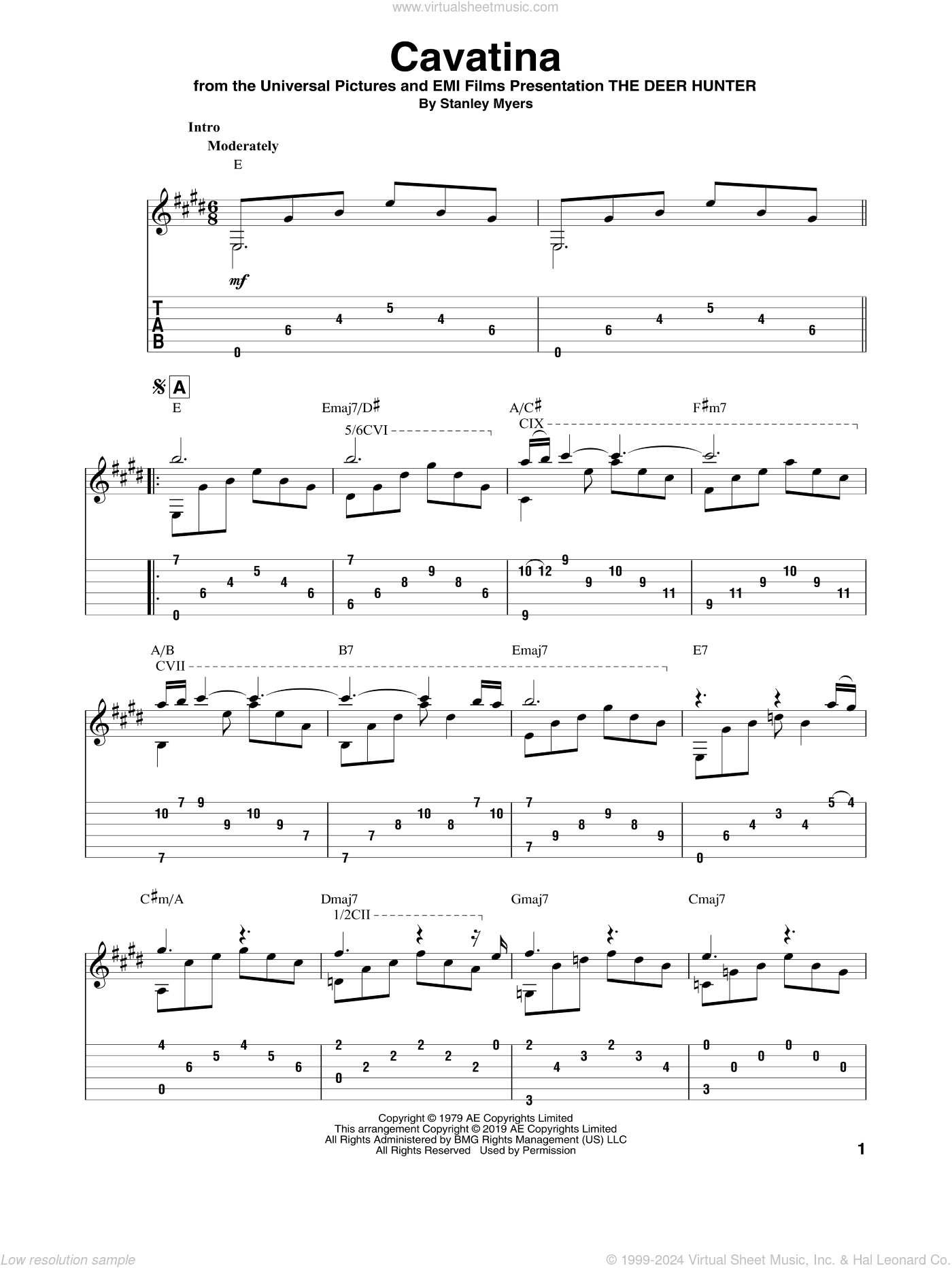 Cavatina (from The Deer Hunter) (arr. Bill LaFleur)
