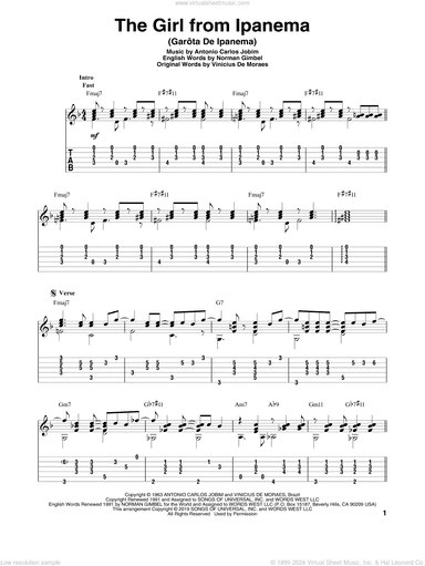 The Girl From Ipanema (Garota De Ipanema) (arr. Bill LaFleur)
