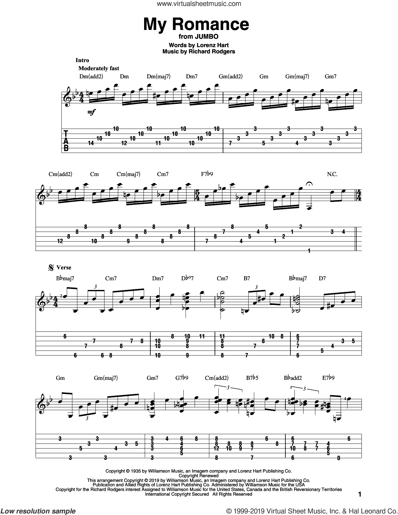 My Romance (arr. Bill LaFleur)