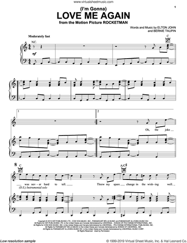 (I'm Gonna) Love Me Again (from Rocketman)