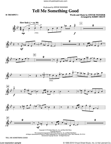 Tell Me Something Good (arr. Kirby Shaw)
