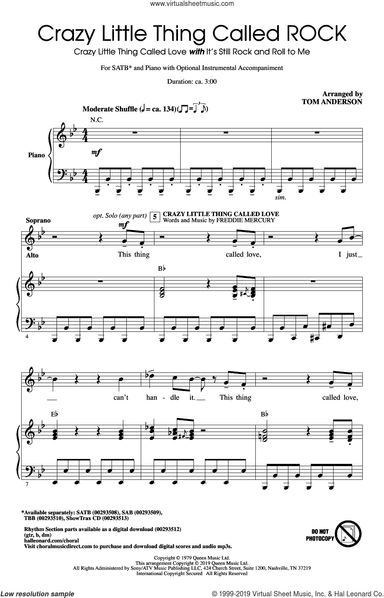 Crazy Little Thing Called ROCK (arr. Tom Anderson)