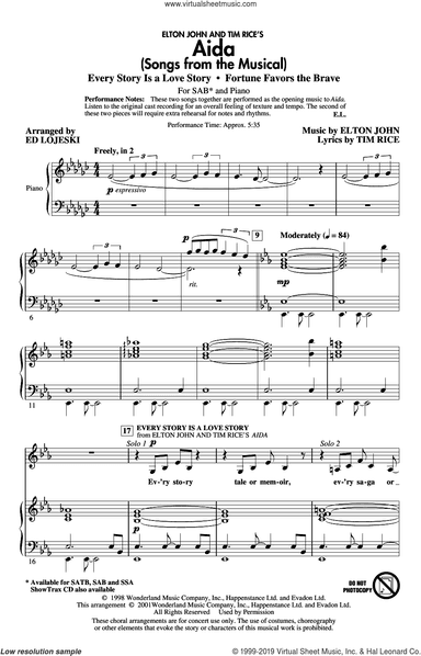 Aida (Songs from the Musical) (arr. Ed Lojeski)