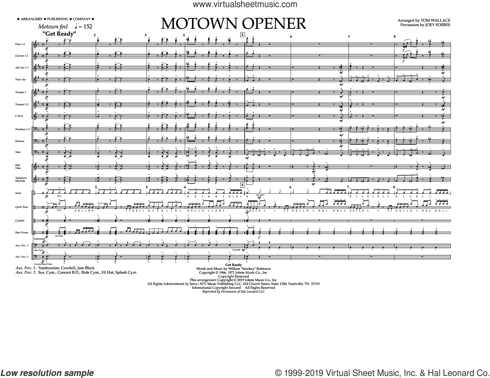 Motown Theme Show Opener (arr. Tom Wallace)