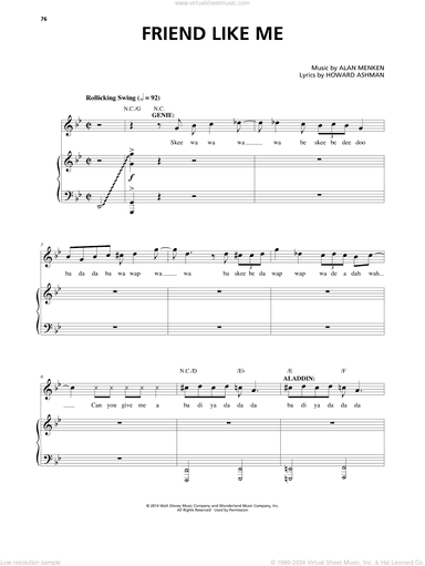 Friend Like Me (Stageplay Version) (from Aladdin: The Broadway Musical)