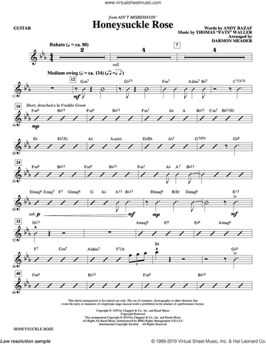 Honeysuckle Rose (arr. Darmon Meader) (complete set of parts)
