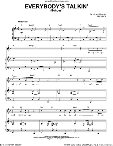 Everybody's Talkin' (Echoes)