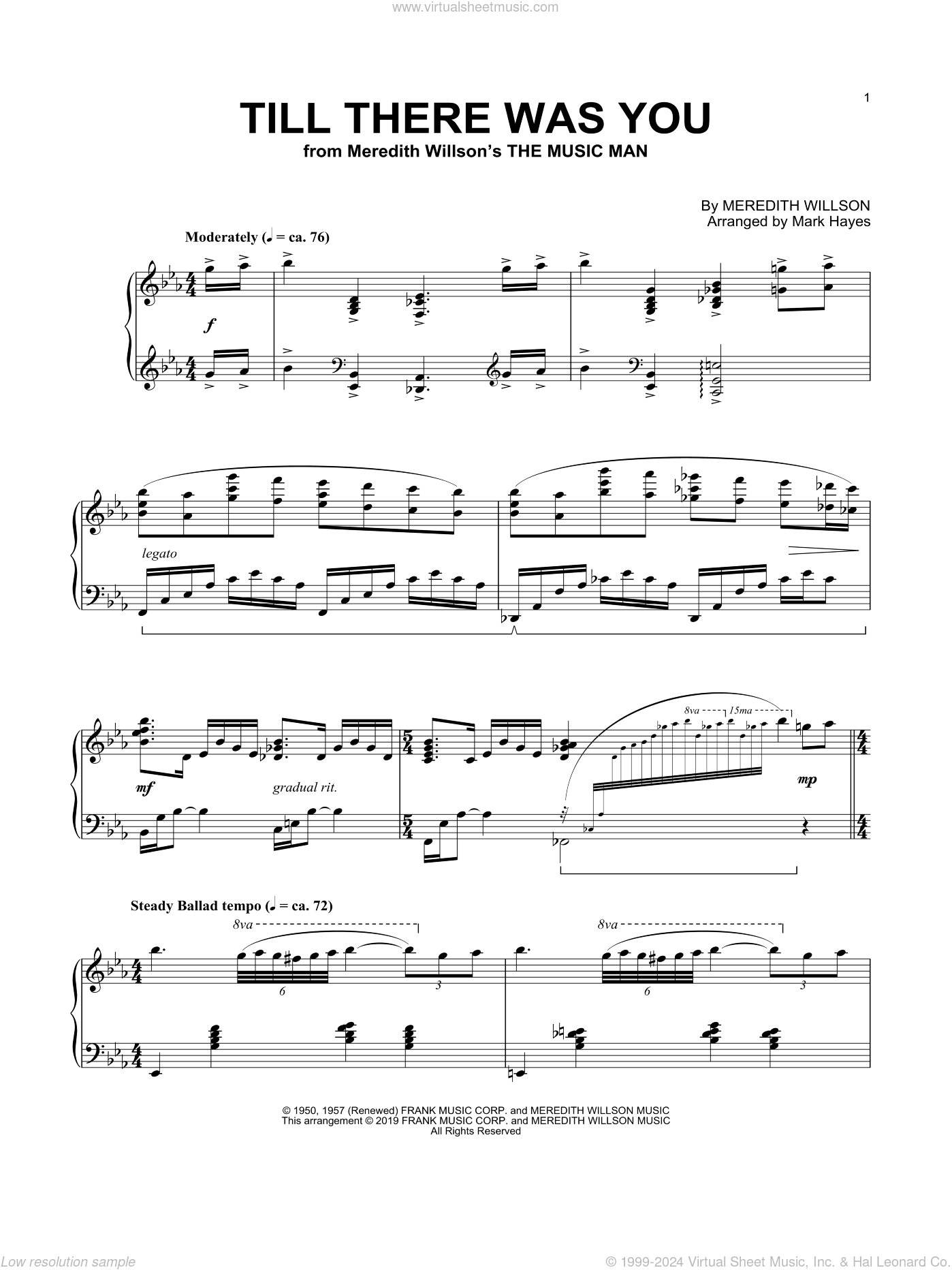 Till There Was You (arr. Mark Hayes)