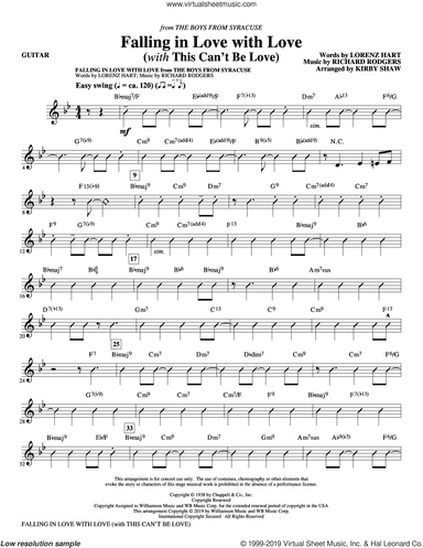 Falling In Love With Love (with This Can't Be) (arr. Kirby Shaw)