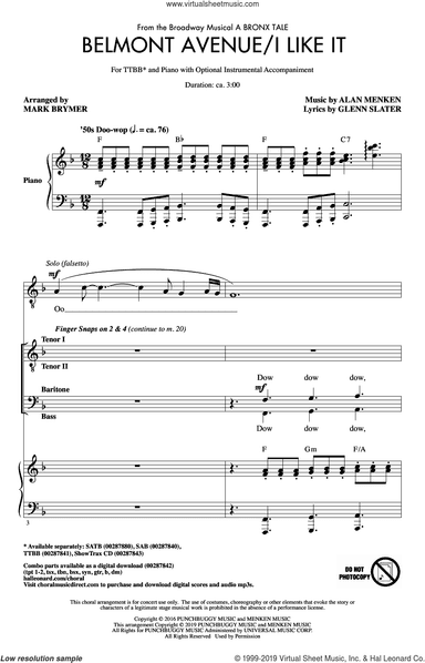 Belmont Avenue/I Like It (from A Bronx Tale) (arr. Mark Brymer)