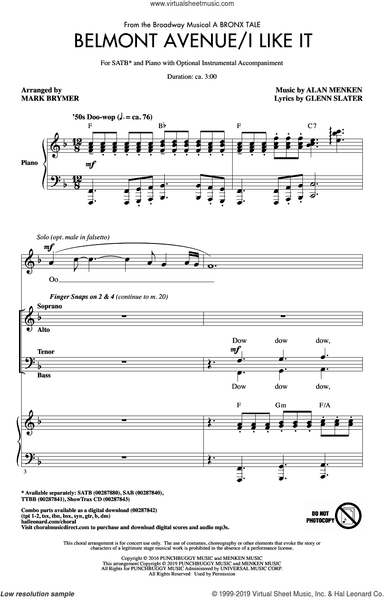 Belmont Avenue/I Like It (from A Bronx Tale) (arr. Mark Brymer)