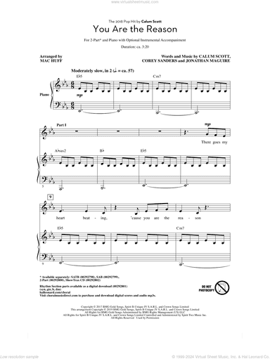 You Are The Reason (arr. Mac Huff)