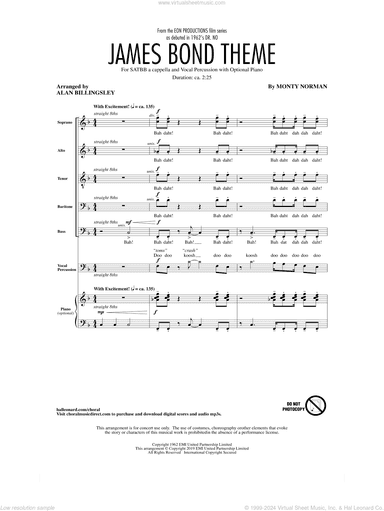 James Bond Theme (arr. Alan Billingsley)