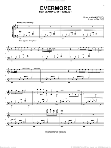 Evermore (from Beauty and The Beast)