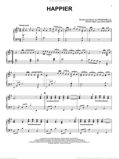 Happier, (intermediate)