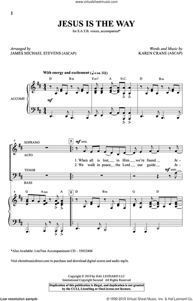 Jesus Is The Way (arr. James Michael Stevens)