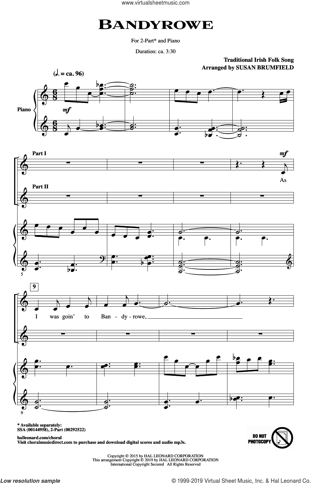 Bandyrowe (arr. Susan Brumfield)
