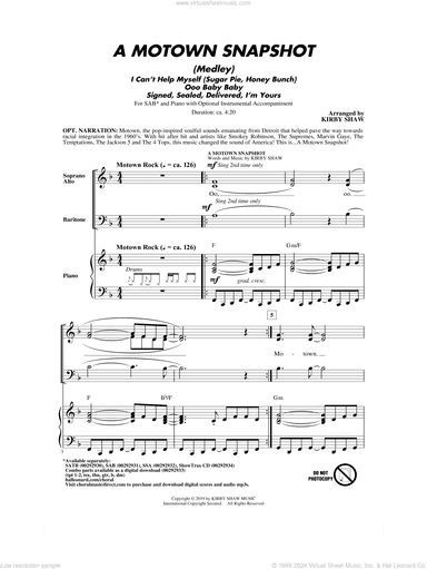 A Motown Snapshot (Medley)