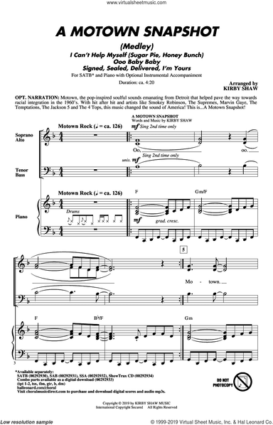 A Motown Snapshot (Medley)