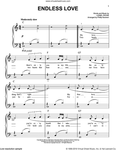 Endless Love (arr. Phillip Keveren)