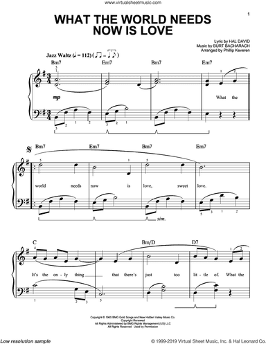 What The World Needs Now Is Love (arr. Phillip Keveren)