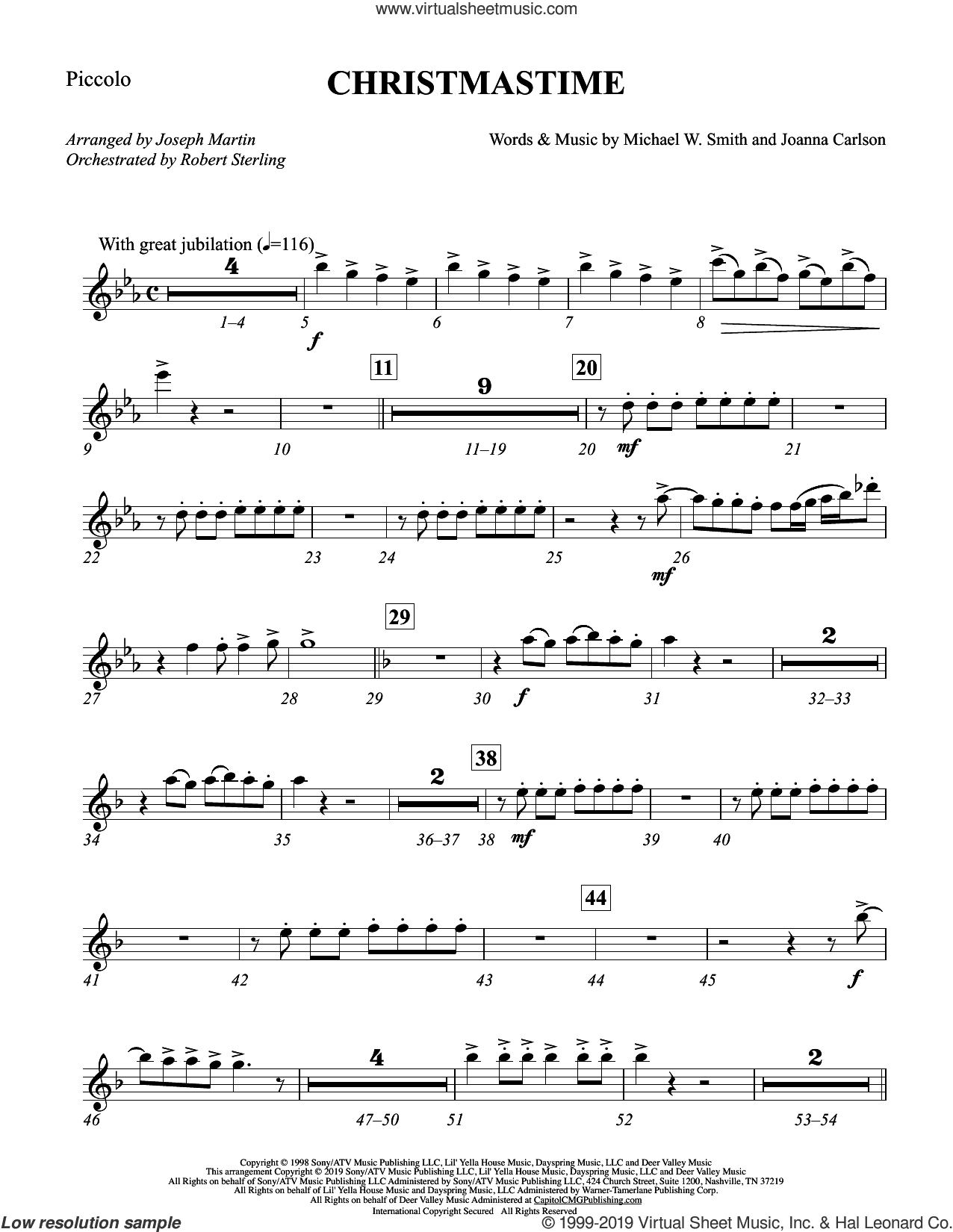 Christmastime (arr. Joseph M. Martin)