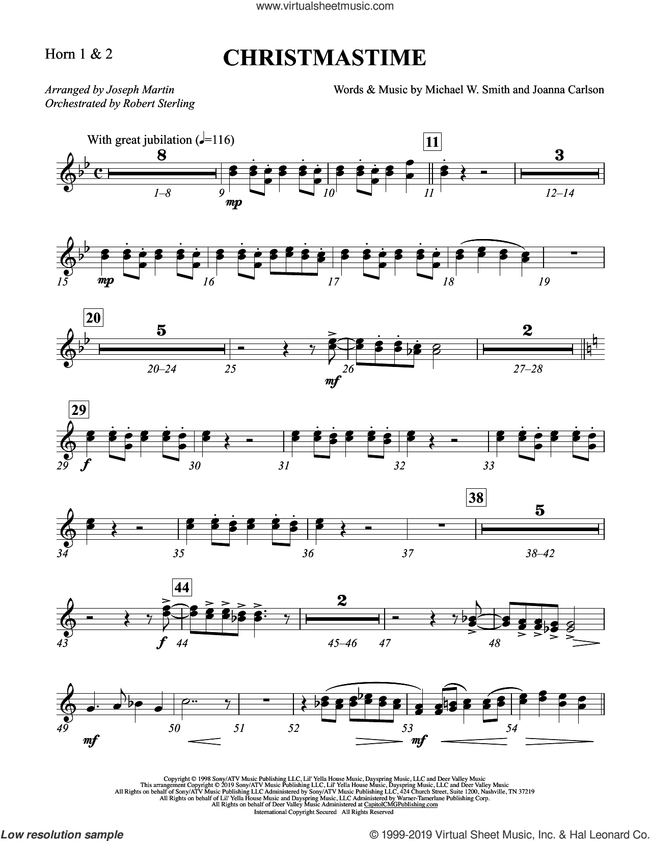 Christmastime (arr. Joseph M. Martin)