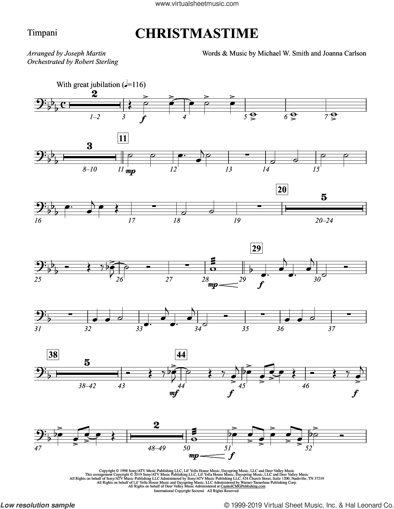 Christmastime (arr. Joseph M. Martin)