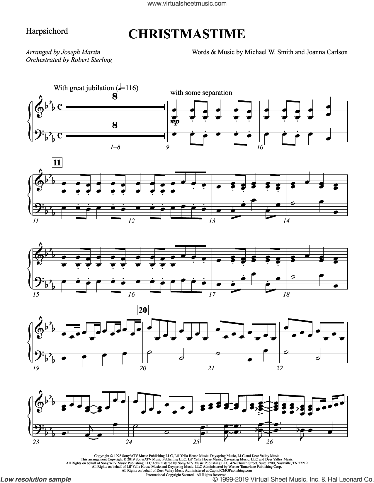 Christmastime (arr. Joseph M. Martin)