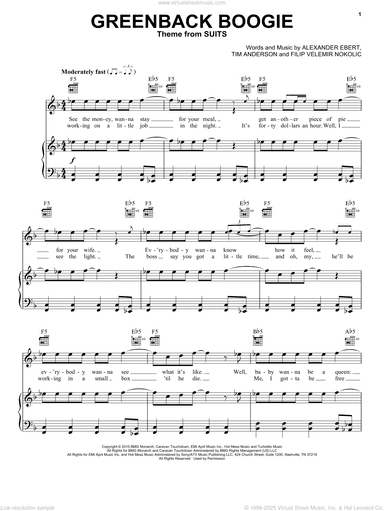 Greenback Boogie (Theme from Suits)