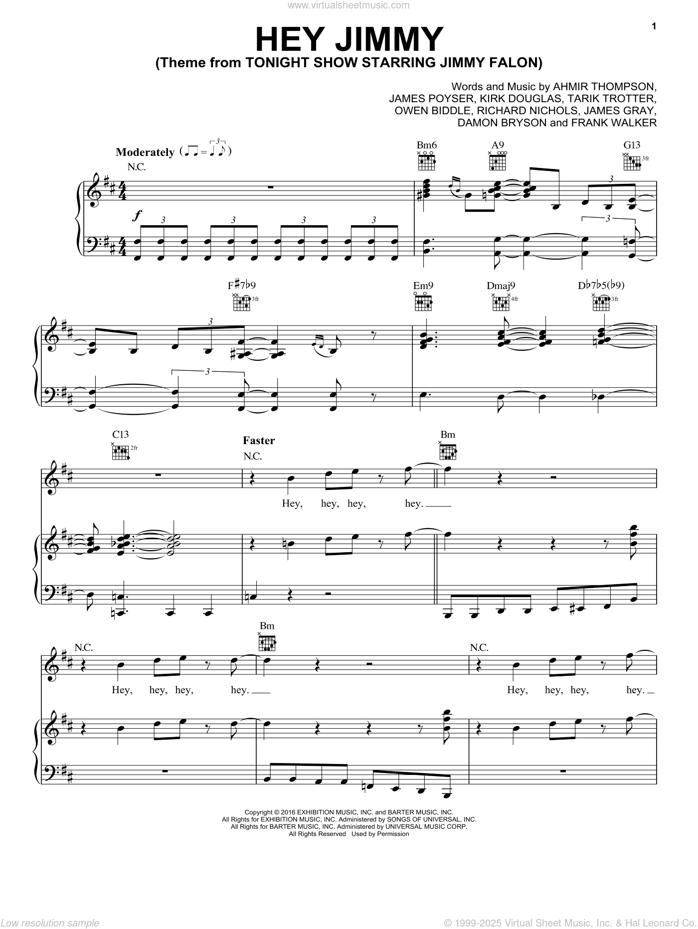 Hey Jimmy (Theme from Tonight Show Starring Jimmy Fallon)